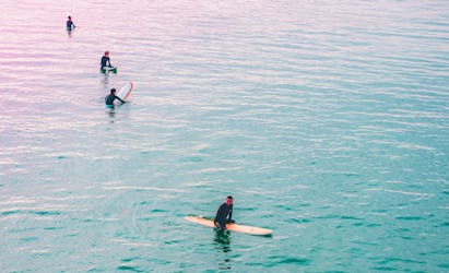 Small group surfing lesson in San Francisco